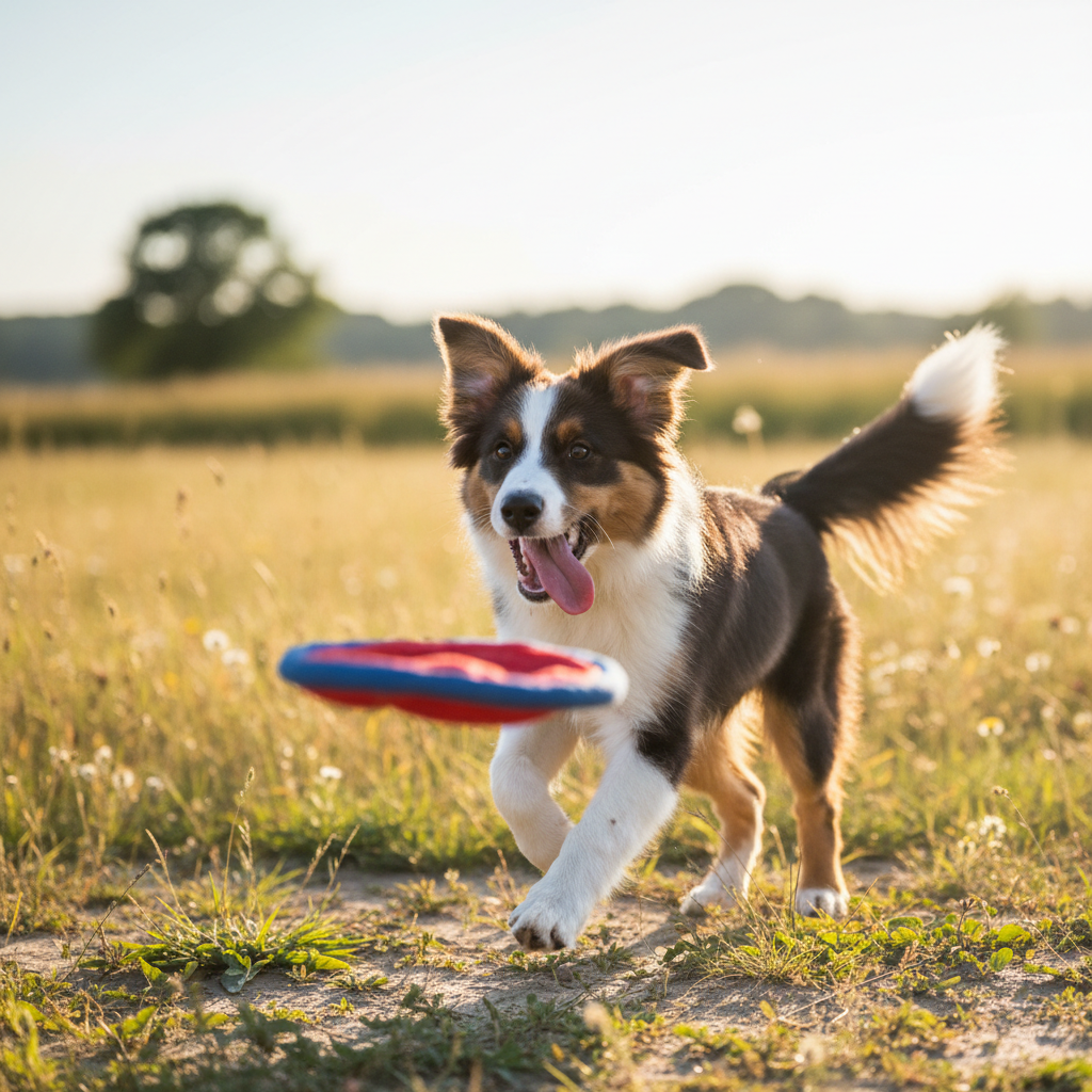 Border Collie Puppy - Lifestyle