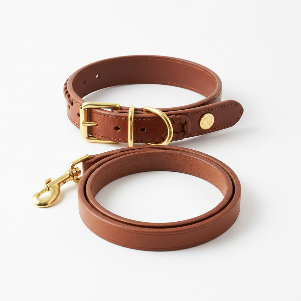 Dog Collar & Leash - Detail