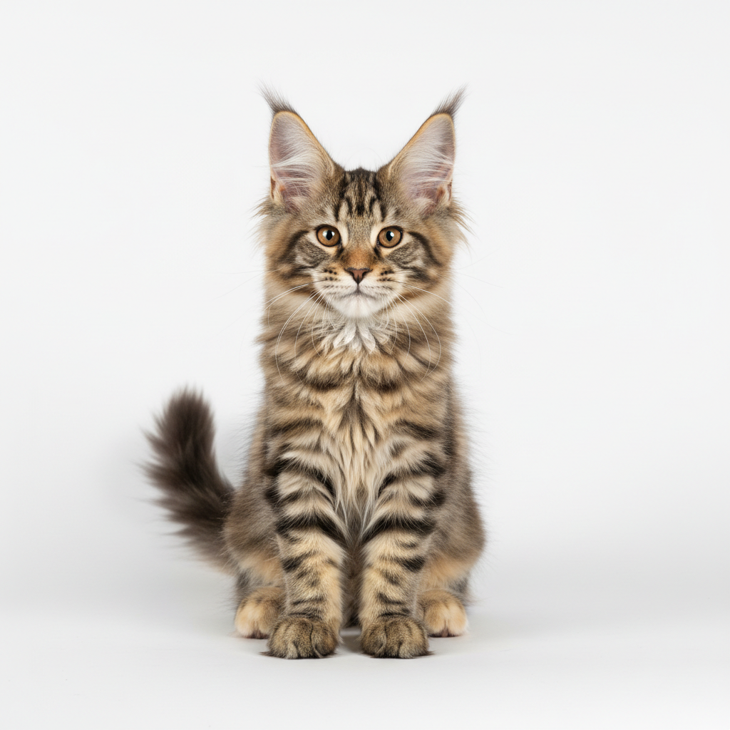 Maine Coon Kitten - 12 weeks old