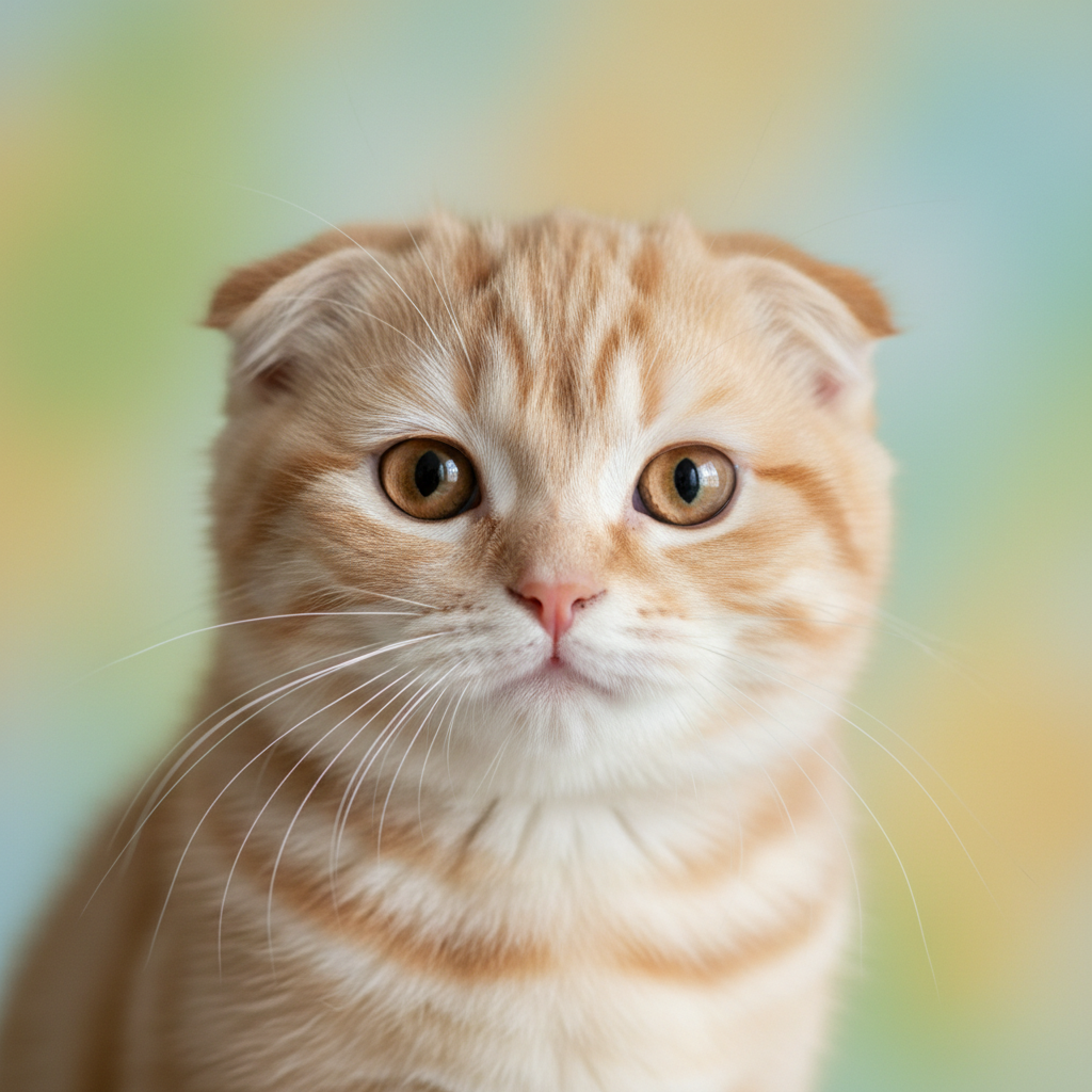 Scottish Fold Kitten - Portrait