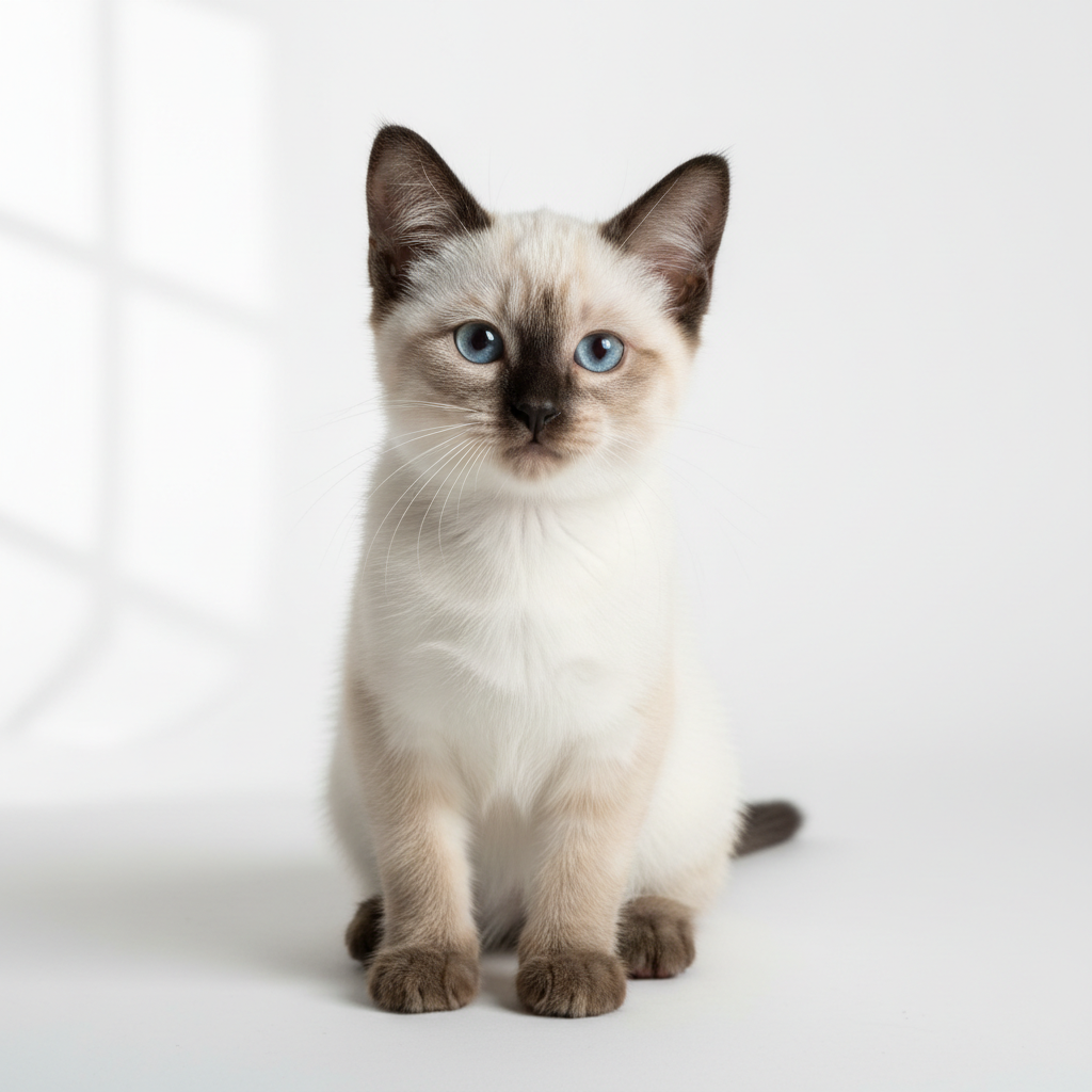 Siamese Kitten - Studio